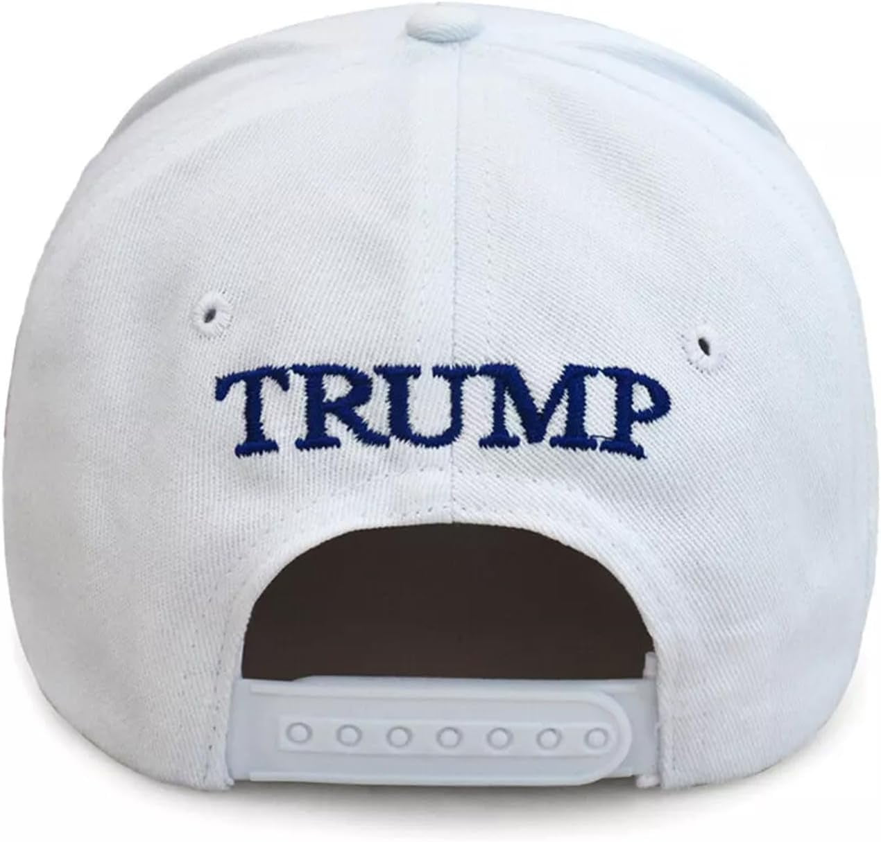 Trump 2024 45-47 MAGA Hat Make America Great Again Donald Trump Slogan with USA Flag Baseball Cap, White-Blue