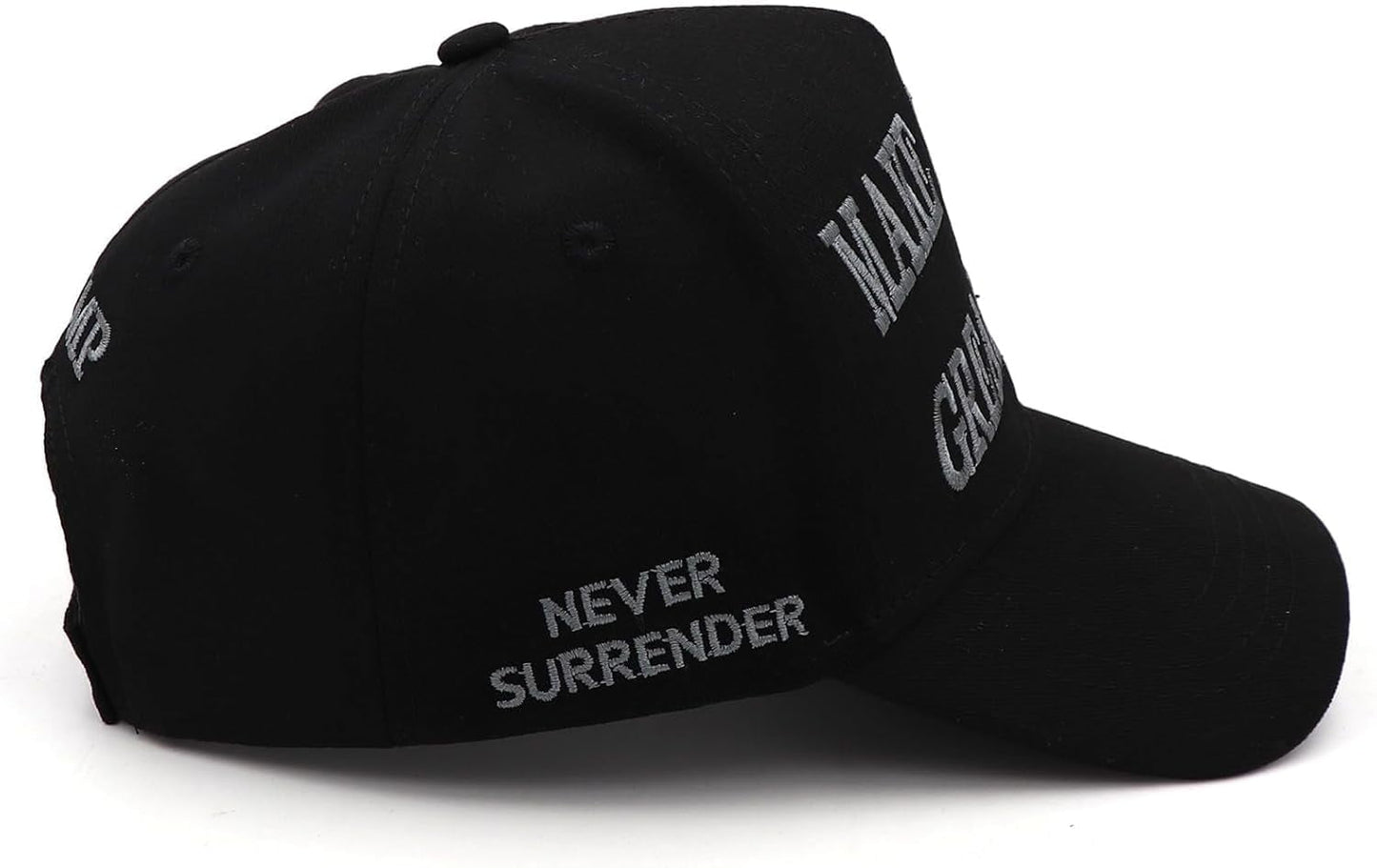 Trump 2024 45-47 MAGA Hat Make America Great Again Donald Trump Slogan with USA Flag Baseball Cap, Black-Gray