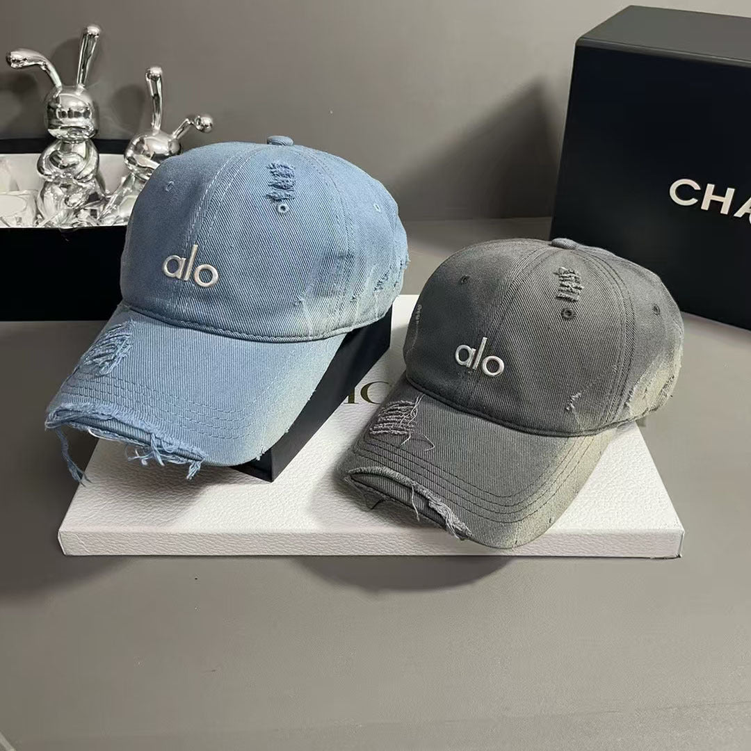 Collision Color Washed Baseball Caps,Trucker Hats New Cowboy Sun Protection All-match Running Hat for Men and Women