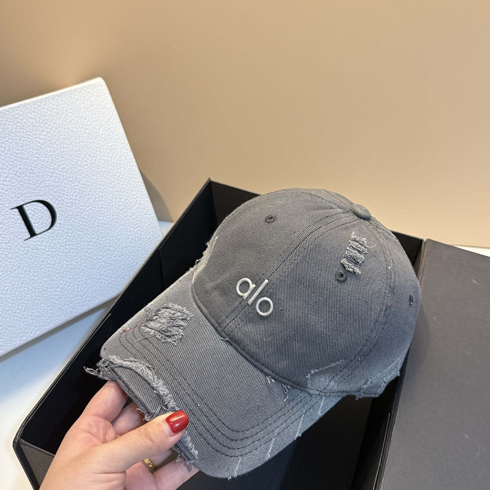 Collision Color Washed Baseball Caps,Trucker Hats New Cowboy Sun Protection All-match Running Hat for Men and Women