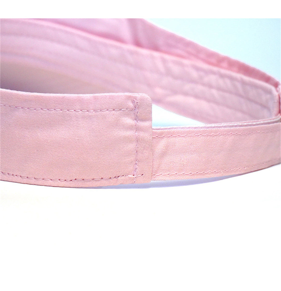 Sun Visors for Women Adjustable Empty Top Golf Visor Sports Cotton Tennis Visor for Men