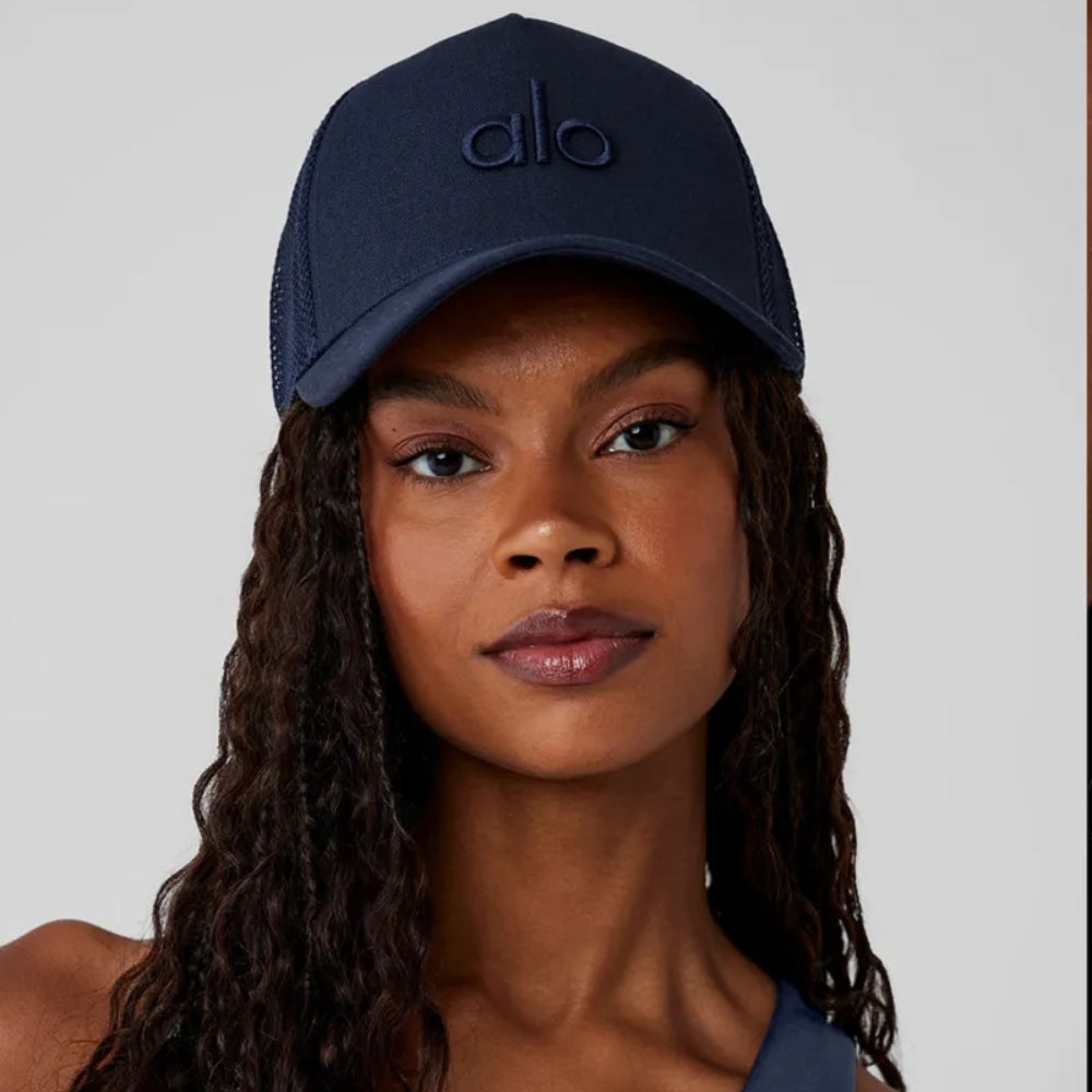 Unisex Trucker Cap Mesh Hat Breathable Classic Baseball Caps Adjust Cotton Running Ball Hats