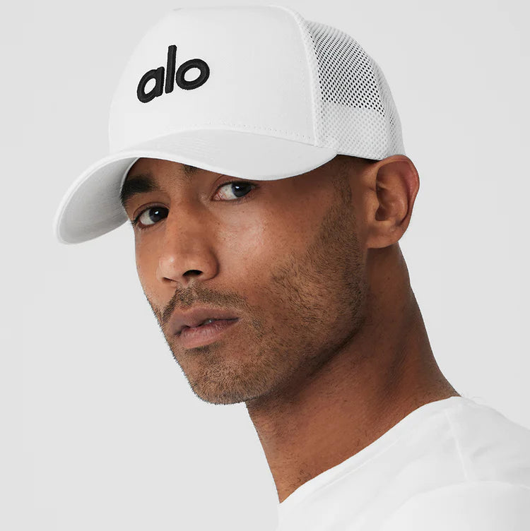 Unisex Trucker Cap Mesh Hat Breathable Classic Baseball Caps Adjust Cotton Running Ball Hats