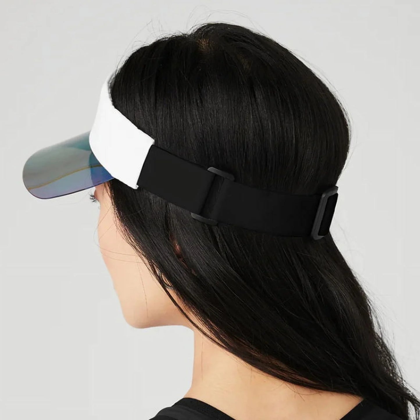 Unisex Visors Wide Brim Thicker Sweatband UV Protective Sportswear Visors Sun Hat