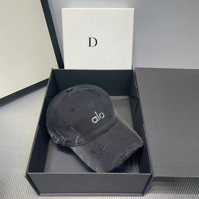 Collision Color Washed Baseball Caps,Trucker Hats New Cowboy Sun Protection All-match Running Hat for Men and Women